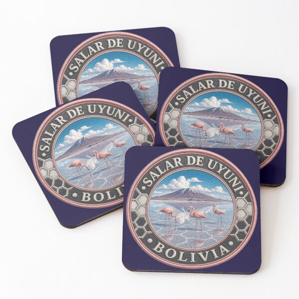Item preview, Salar de Uyuni, Bolivia – salt flats, flamingos & Andean panorama designed and sold by Girih.