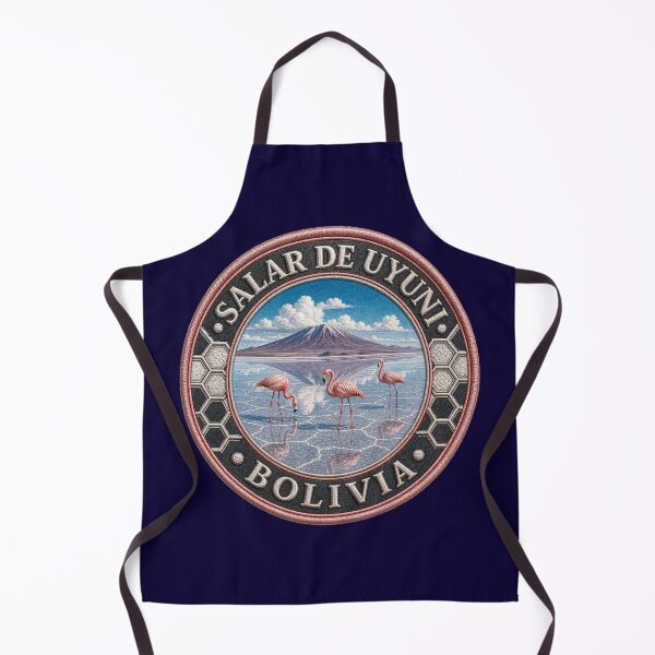 Item preview, Salar de Uyuni, Bolivia – salt flats, flamingos & Andean panorama designed and sold by Girih.