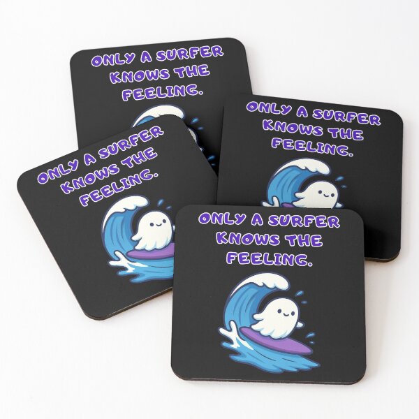 Item preview, Only a surfer knows the feeling. Surfing sheet ghost. designed and sold by uunaa.