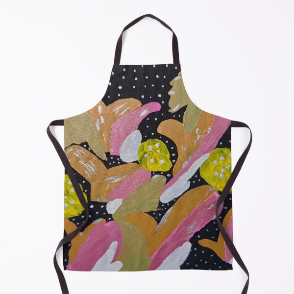Item preview, Colorful abstract shapes on a black background. designed and sold by Mabocoh.