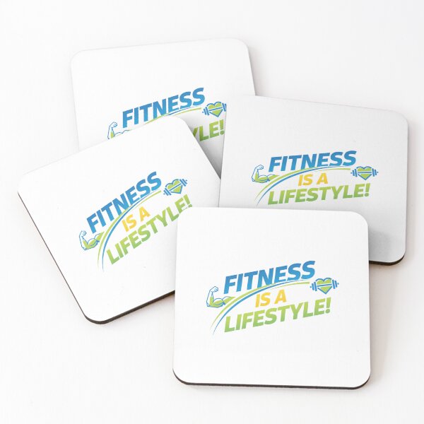 Item preview, Fitness Is a Lifestyle! designed and sold by MaciejErdon.