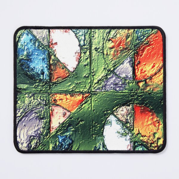 Item preview, Abstract Fluidic Texture tinfoil colorful geometric abstract design designed and sold by SmashingDeals.