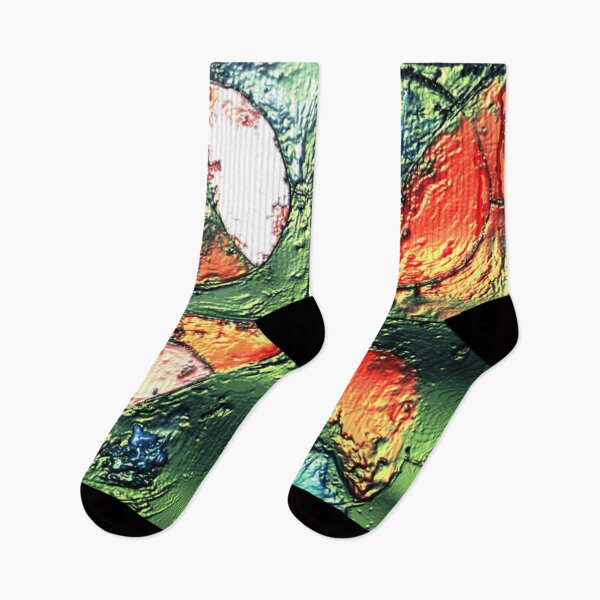 Item preview, Abstract Fluidic Texture tinfoil colorful geometric abstract design designed and sold by SmashingDeals.