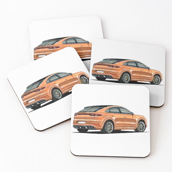 Item preview, Exclusive drawing legendary luxury 4WD SUV Cayenne Coupe GTS V8 Type PO536 designed and sold by Cars23.