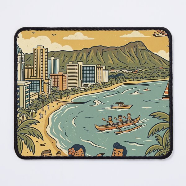 Item preview, Visit Honolulu - Hawaii designed and sold by civomgon.