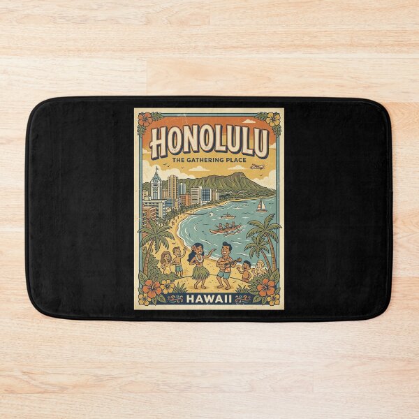 Item preview, Visit Honolulu - Hawaii designed and sold by civomgon.