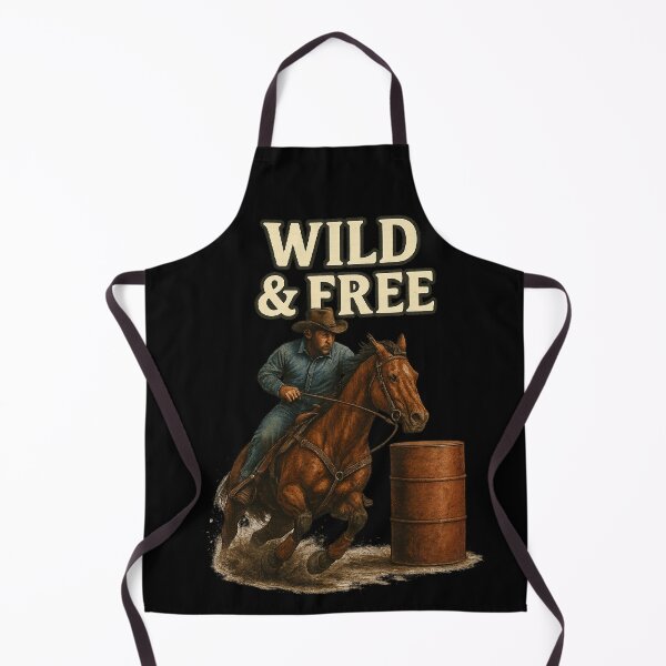 Item preview, Wild & Free – Western Rodeo Cowboy Spirit designed and sold by QuarterHorseArt by Just my Studio.
