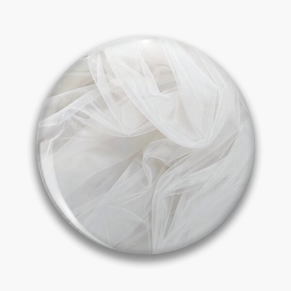 Item preview, White Wedding Tulle Textile designed and sold by Maria Dryfhout.