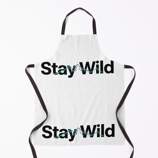 Item preview, Lines Stay Wild Spirit Adventure Nature Wilderness Art designed and sold by ART ATTACK ZONE.