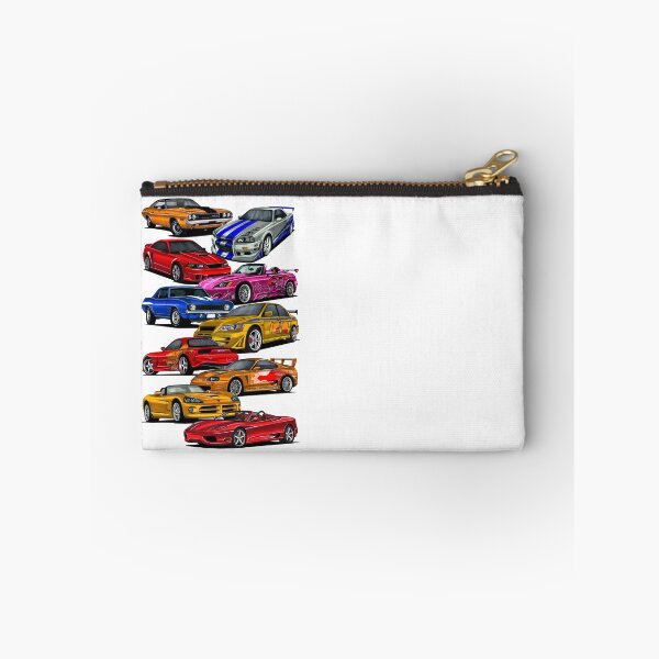 Item preview, Exclusive big collage drawing legendary movie cars Challenger R/T, Skyline R34, Mustang Saleen S281, S2000, Camaro SS Yenko, Lancer Evo 7, RX7, Supra A80, Viper V10, F360 designed and sold by Cars23.