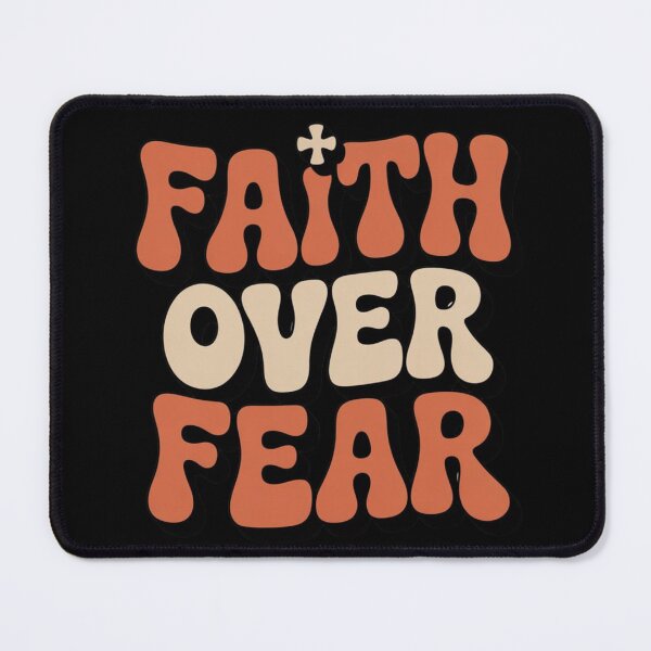 Item preview,  Faith Over Fear Christian T-Shirt | Retro Groovy Bold Religious Faith Gift designed and sold by EvolusionPro.