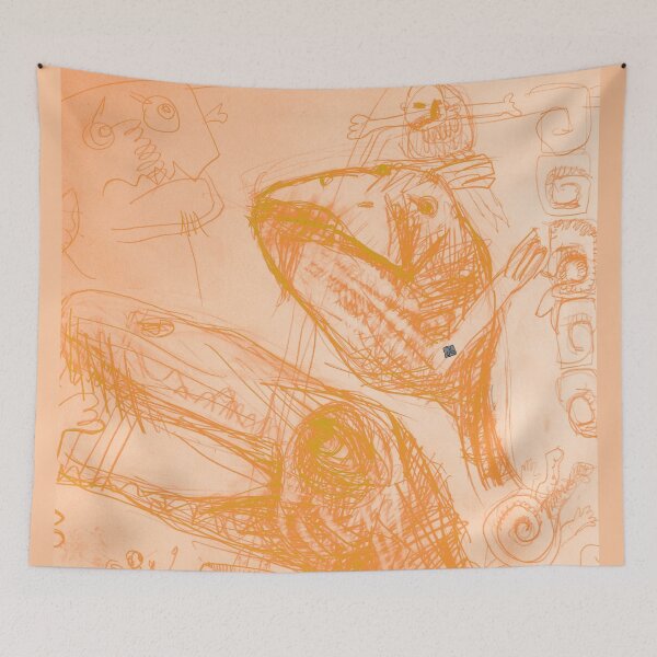 Item preview, Prehistoric World - Flying Dinosaur (Original Drawing by ACCI) designed and sold by VanyssaGraphics.
