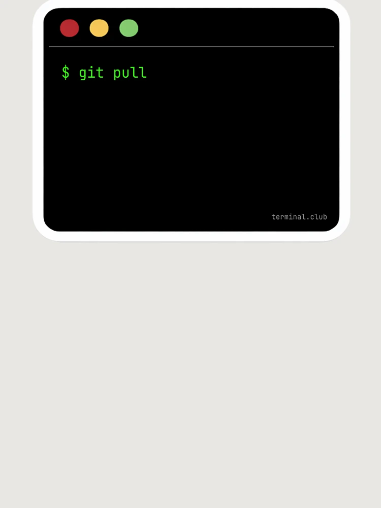 Thumbnail 6 of 6, Premium Oversized Sweatshirt, git pull – Minimal Developer Command designed and sold by TerminalClub.