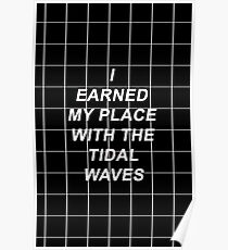 All Time Low Mark Hoppus Tidal Waves Lyrics Poster