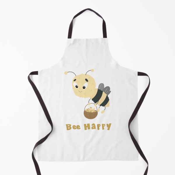 Item preview, Cute Bee with Honeycomb Basket – Bee Happy Funny T-Shirt, Sweet Bee Graphic Tee, Positive Quote Shirt designed and sold by Amnise.