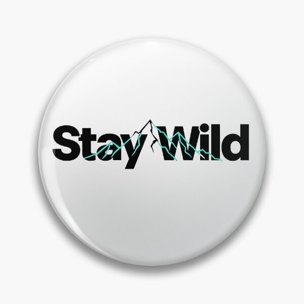 Item preview, Cat Stay Wild Spirit Adventure Nature Wilderness Art designed and sold by ART ATTACK ZONE.