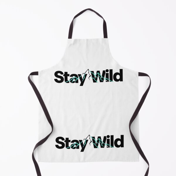 Item preview, Cat Stay Wild Spirit Adventure Nature Wilderness Art designed and sold by ART ATTACK ZONE.