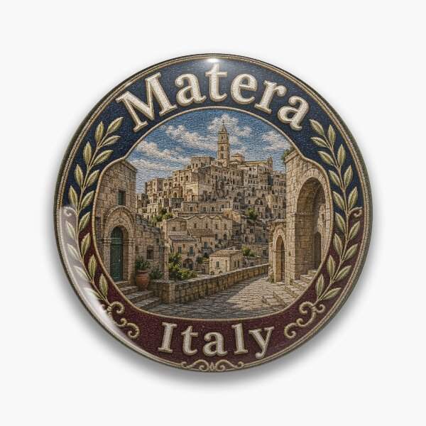 Item preview, Matera, Italy – Sassi, rock architecture & olive ornamentation designed and sold by Girih.