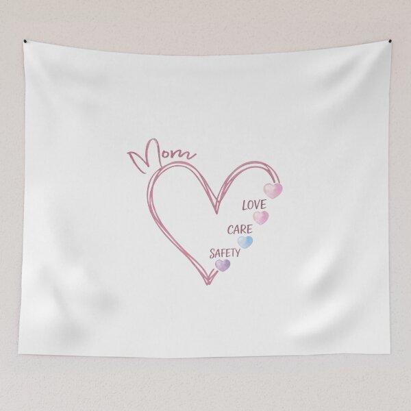 Item preview, Mom Love, Care, Safety, Mother Day Special Gift For Mom  designed and sold by Thread&Fable.
