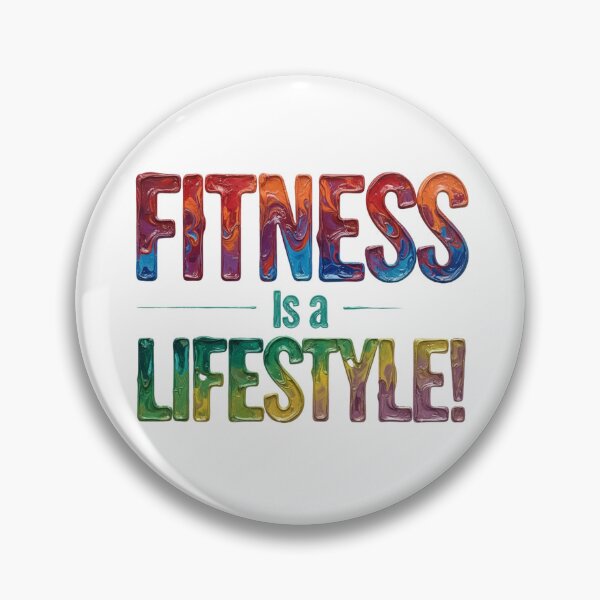 Item preview, Fitness Is a Lifestyle! designed and sold by MaciejErdon.