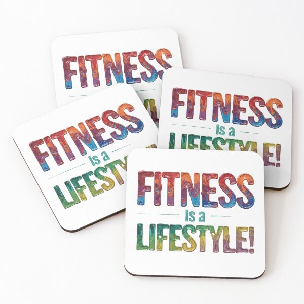 Item preview, Fitness Is a Lifestyle! designed and sold by MaciejErdon.