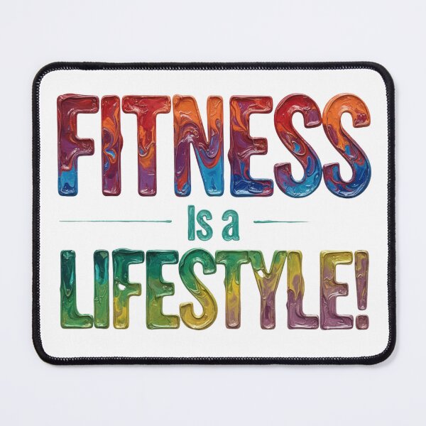 Item preview, Fitness Is a Lifestyle! designed and sold by MaciejErdon.