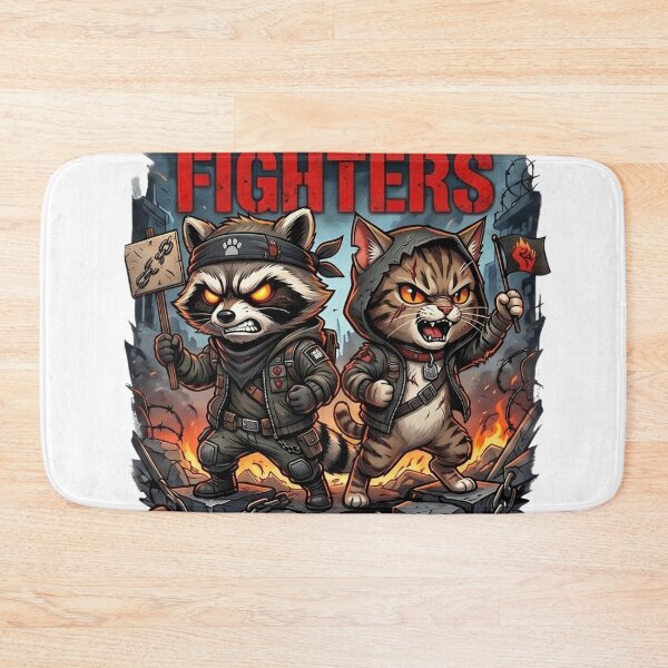 Item preview, Revolutionary Raccoon and Cat Freedom Fighters War designed and sold by Pandora´s Box.