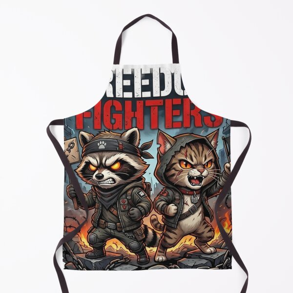 Item preview, Revolutionary Raccoon and Cat Freedom Fighters War designed and sold by Pandora´s Box.