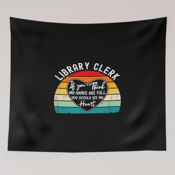 Item preview, Library Clerk Job Coworker Appreciation Media Specialist designed and sold by MarkVHulings.