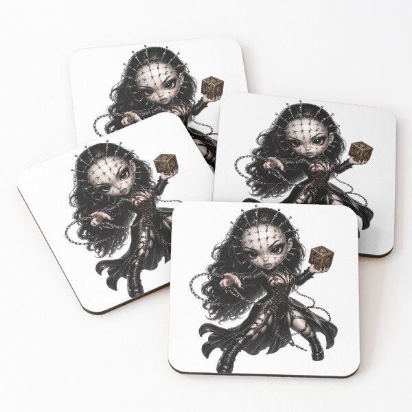 Item preview, Hellraiser Inspired Lament Configuration Chibi designed and sold by MoonSpeaksTV.
