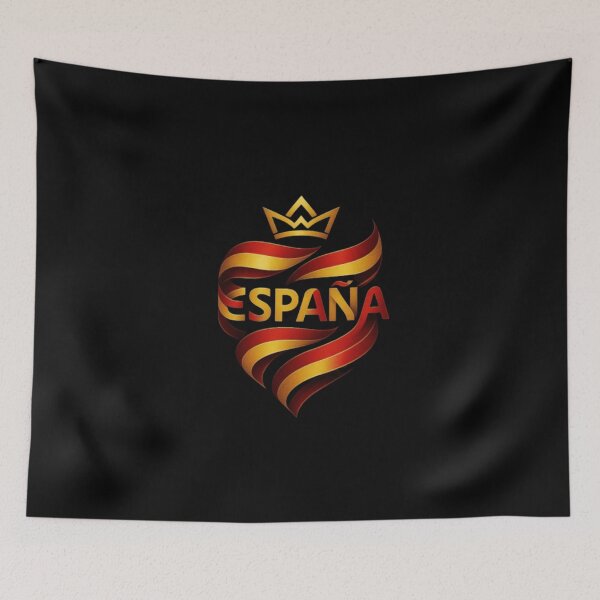 Item preview, Spain Flag España Design, Spanish Flag Shirt, España Pride, Red Yellow Flag, Spanish Culture, Madrid Barcelona, Spain Travel, National Pride Art designed and sold by Typologystudios.