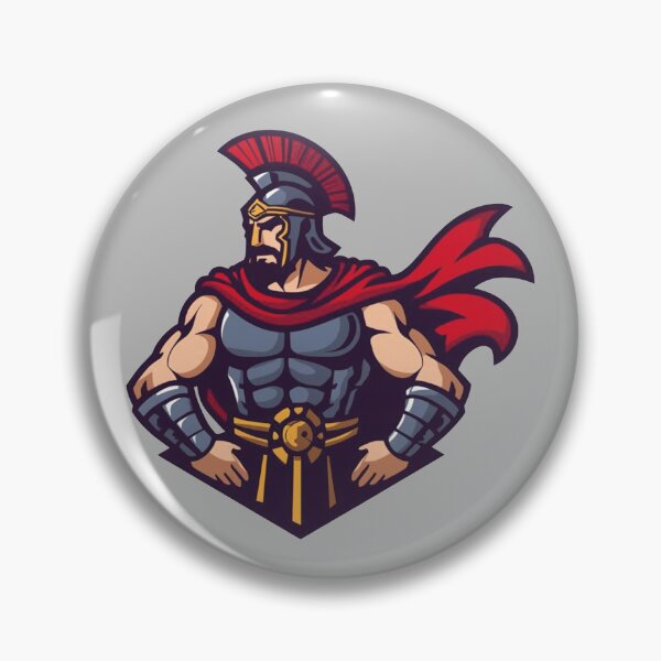 Item preview, Spartan Commander Warrior – Legendary Ancient Greek Hero Design designed and sold by MerlinWear.