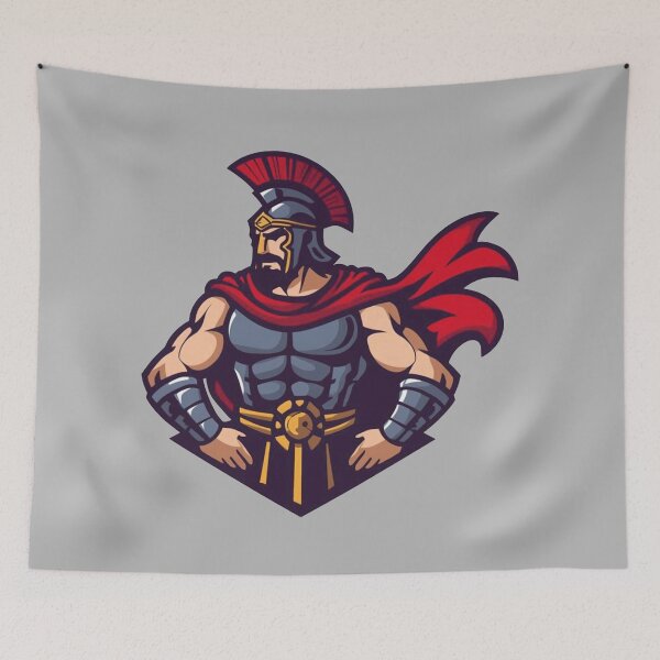 Item preview, Spartan Commander Warrior – Legendary Ancient Greek Hero Design designed and sold by MerlinWear.