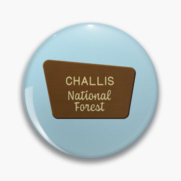 Item preview, Challis National Forest sign designed and sold by Nicmunk-Design.
