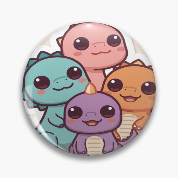 Artikelvorschau, Dino Sticker & Magnete cute  entworfen und verkauft von zakarov27.