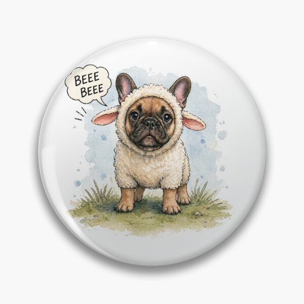 Item preview, French Bulldog Sheep Costume – Cute BEEE BEEE designed and sold by shallia.