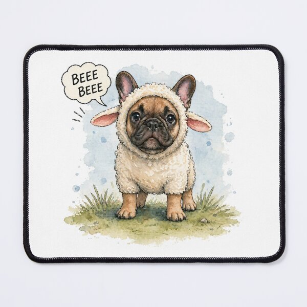 Item preview, French Bulldog Sheep Costume – Cute BEEE BEEE designed and sold by shallia.