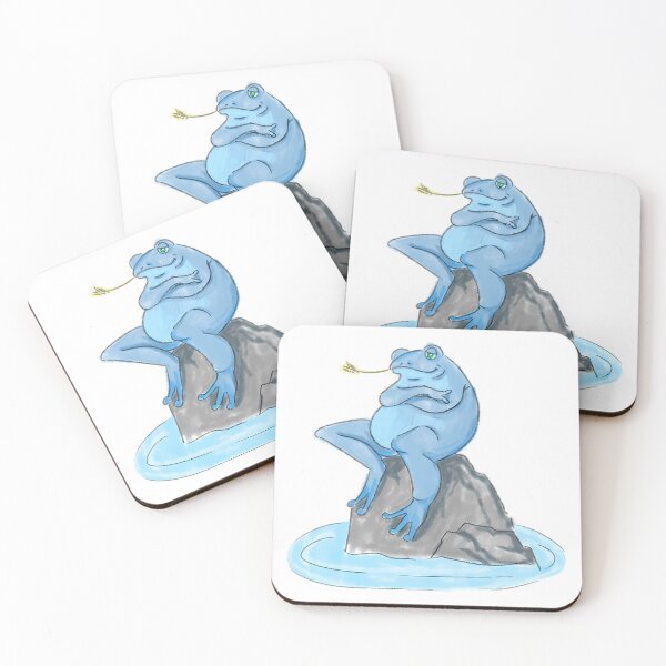 Item preview, Chilling Frog By The Water designed and sold by CCChillingfrog.