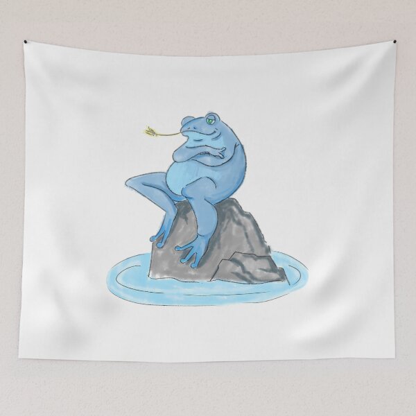 Item preview, Chilling Frog By The Water designed and sold by CCChillingfrog.