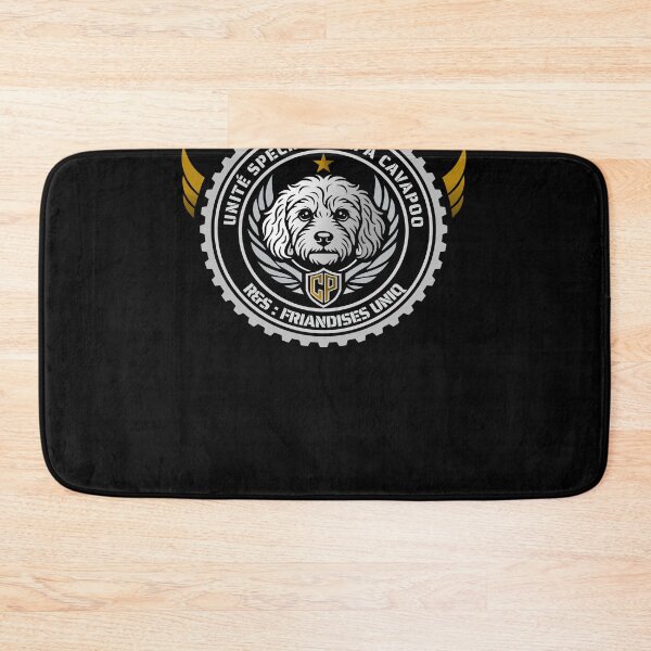 Item preview, Cavapoo Papa - Special Unit Badge - Platinum Edition designed and sold by CREATIVE HERITAGE.