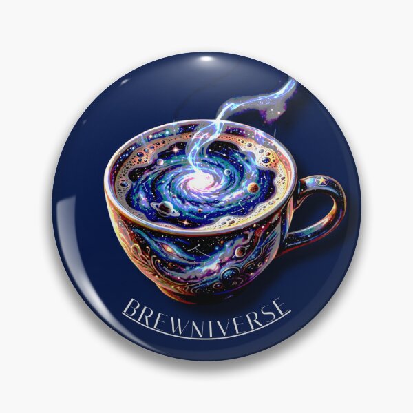 Item preview, Cosmic Brew: Galaxy in a Cup – Aesthetic Space Art designed and sold by Horizon Prime.