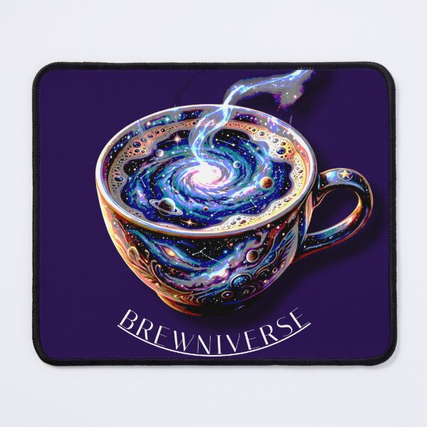 Item preview, Cosmic Brew: Galaxy in a Cup – Aesthetic Space Art designed and sold by Horizon Prime.