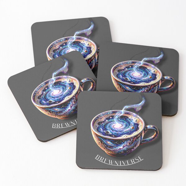 Item preview, Cosmic Brew: Galaxy in a Cup – Aesthetic Space Art designed and sold by Horizon Prime.