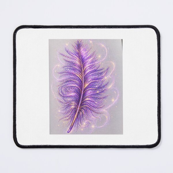 Item preview, Amethyst feather designed and sold by sonamkumari333.