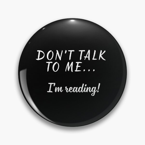 Item preview, Don't talk to me i'am reading! designed and sold by uunaa.
