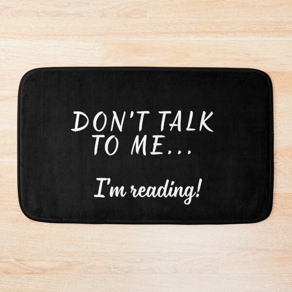 Item preview, Don't talk to me i'am reading! designed and sold by uunaa.