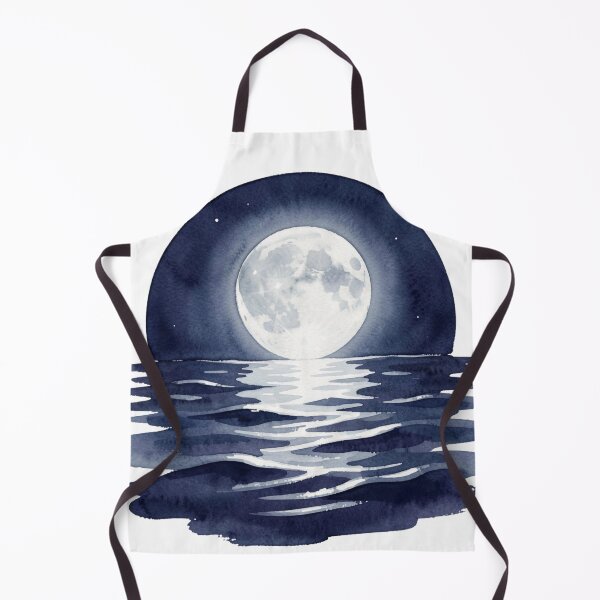 Item preview, moonlight ocean designed and sold by catcurio.