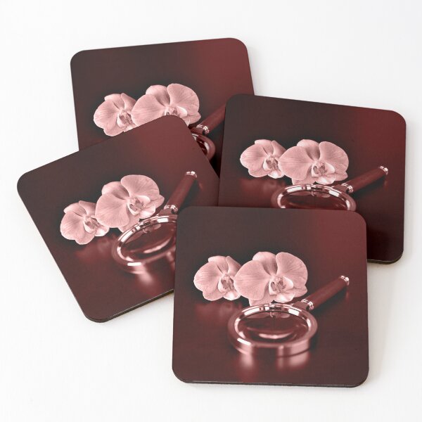Item preview, Beautiful orchids and a magnifying glass designed and sold by AsahiNoAme.