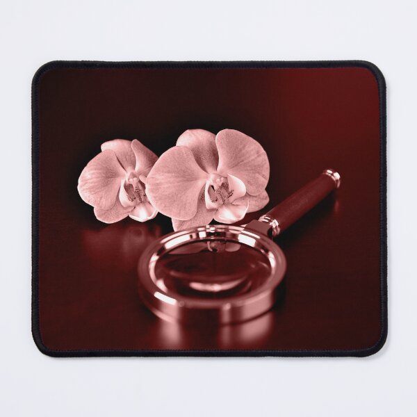 Item preview, Beautiful orchids and a magnifying glass designed and sold by AsahiNoAme.