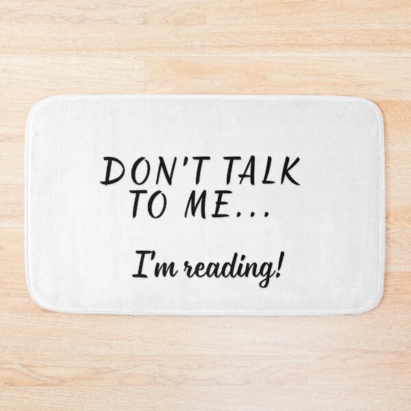 Item preview, Don't talk to me i'am reading! designed and sold by uunaa.